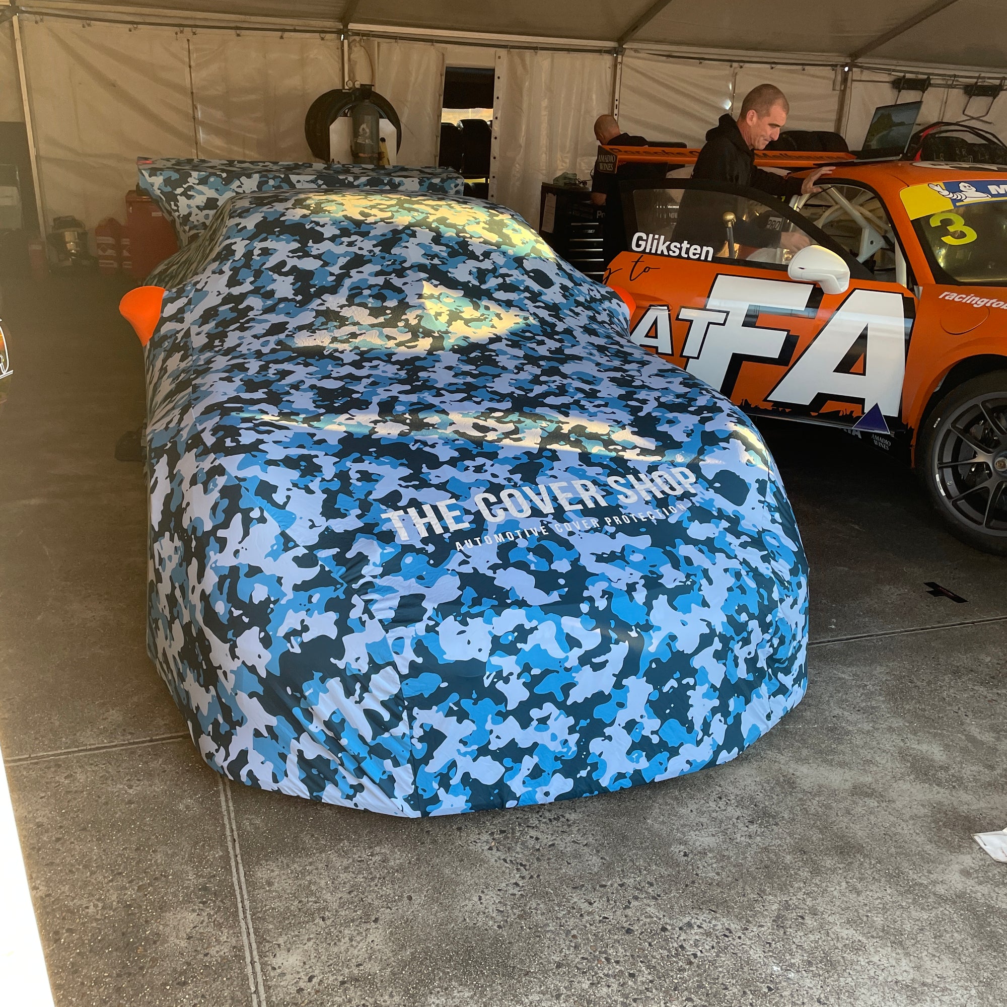 Porsche Cup Cover - Camo Print - Suit 991/997.2